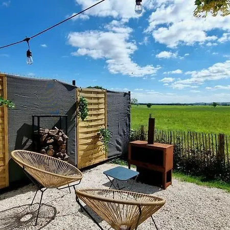 Chalet Tiny House Petite Balnéo Cheminée Exterieure *