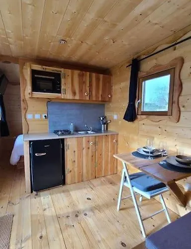 Tiny House Petite Balnéo Cheminée Exterieure Chalet Lisle-sur-Tarn