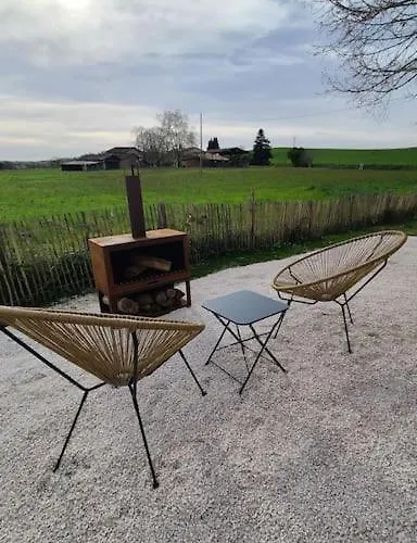 Tiny House Petite Balnéo Cheminée Exterieure