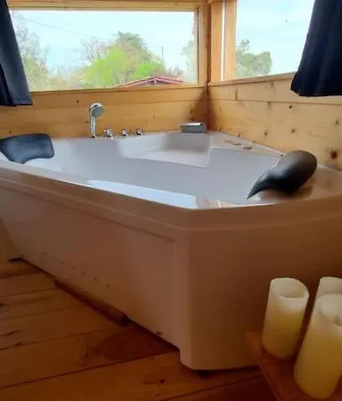 Tiny House Petite Balneo Cheminee Exterieure *