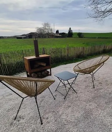 Tiny House Petite Balneo Cheminee Exterieure